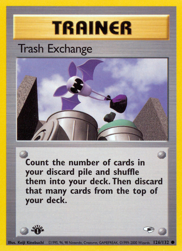 Trash Exchange card