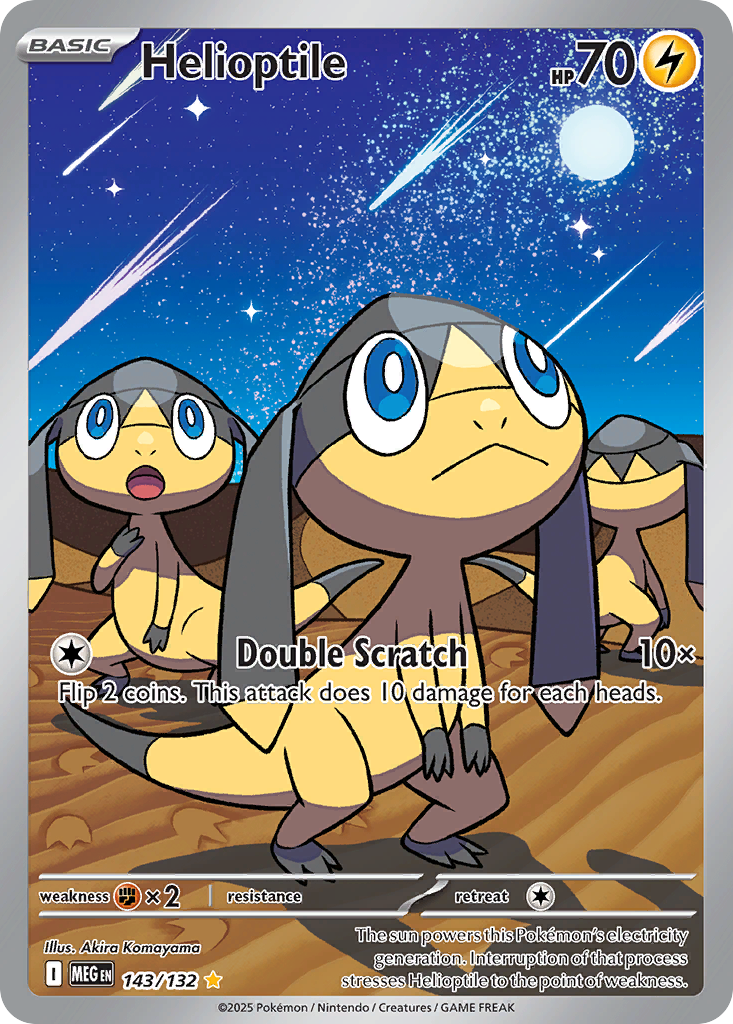 Helioptile card