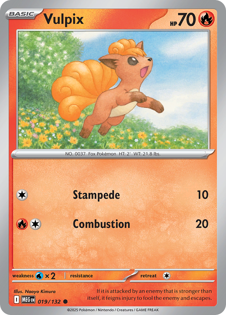 Vulpix card