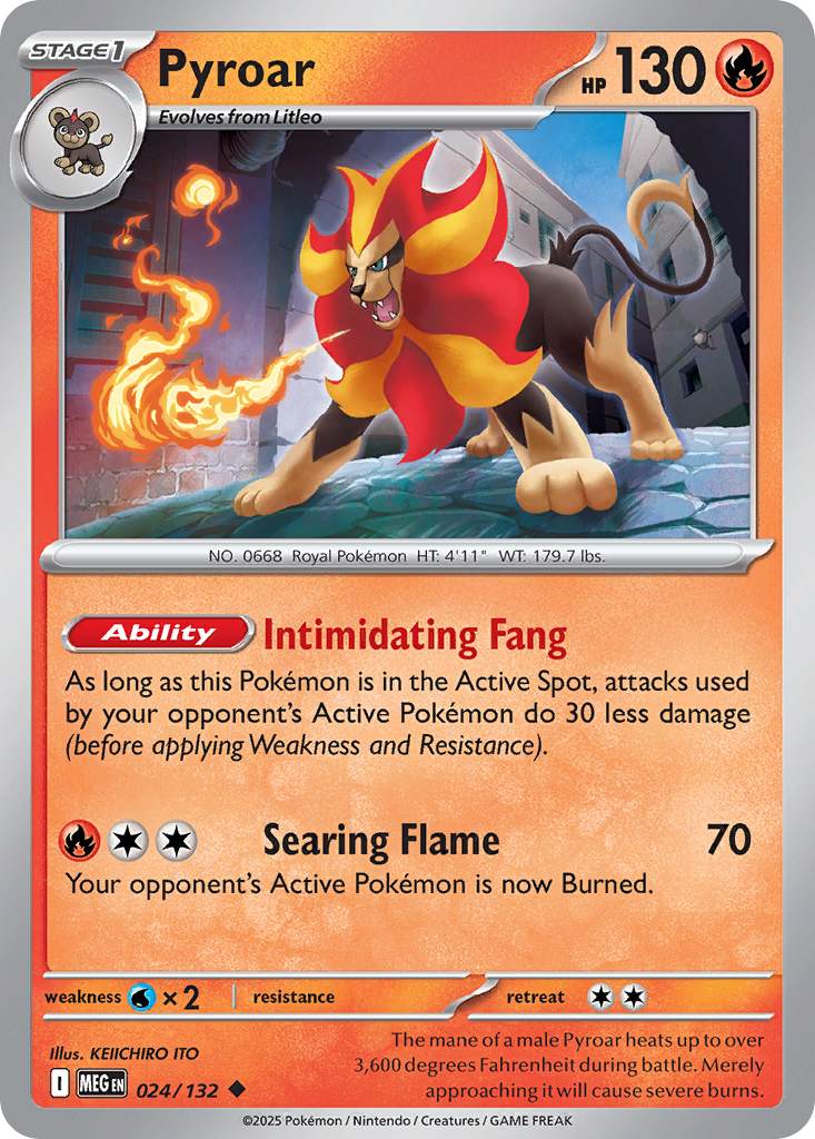 Pyroar card