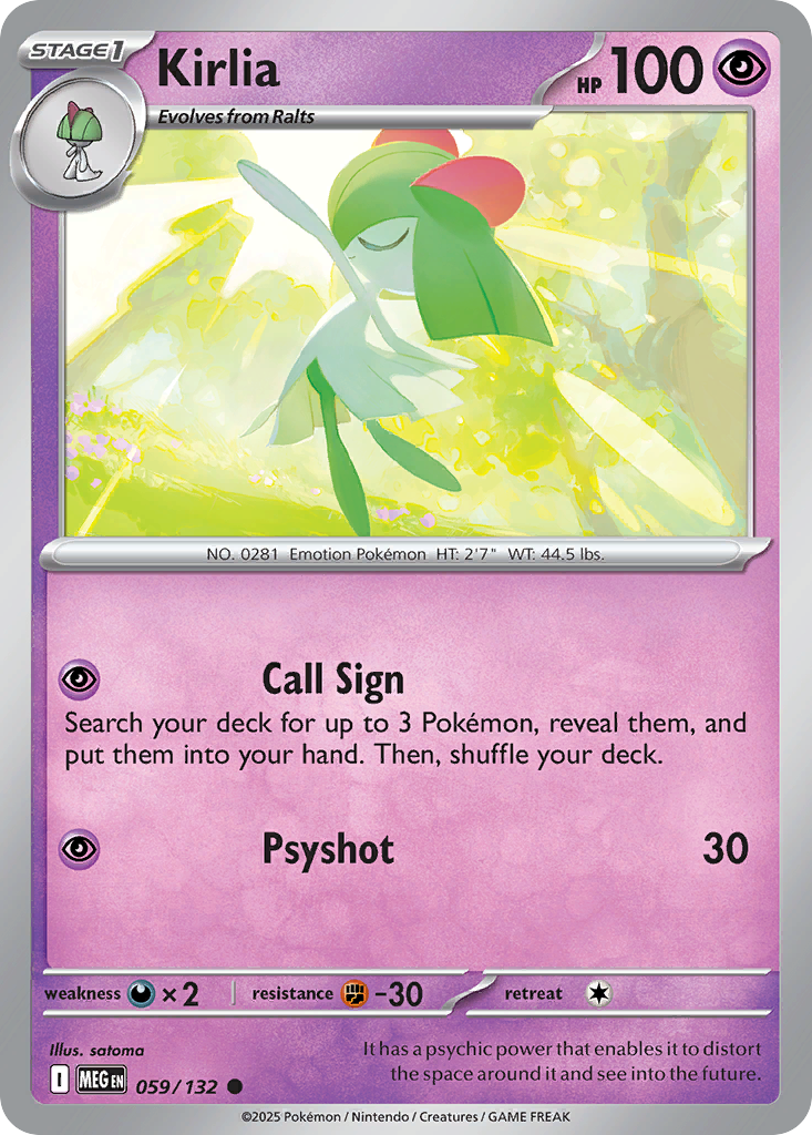 Kirlia card