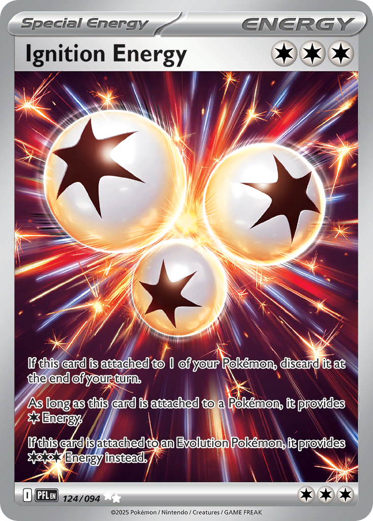 Ignition Energy card