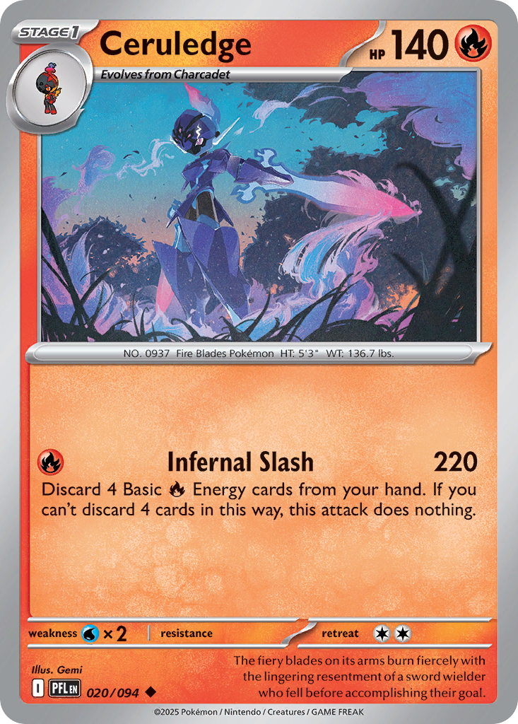 Ceruledge card