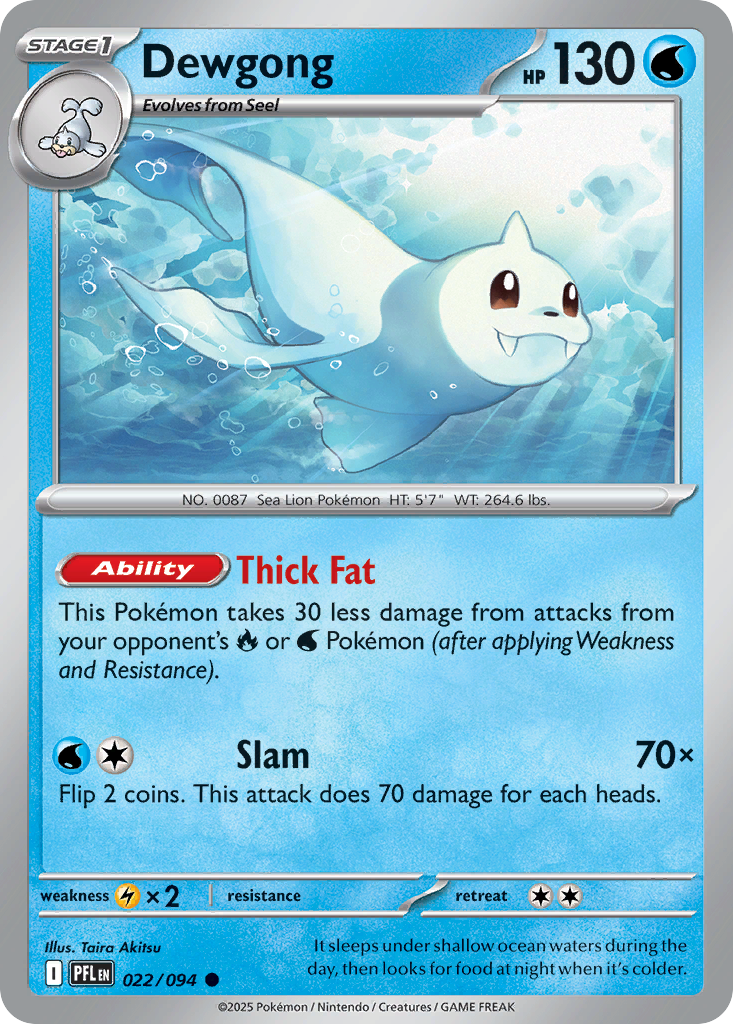 Dewgong card