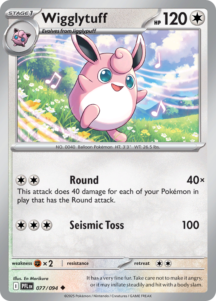 Wigglytuff card