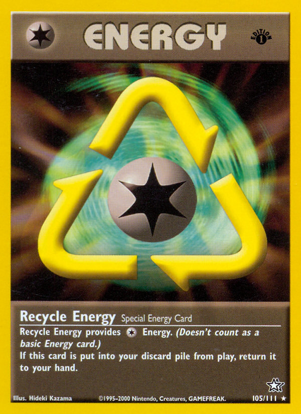Recycle Energy card