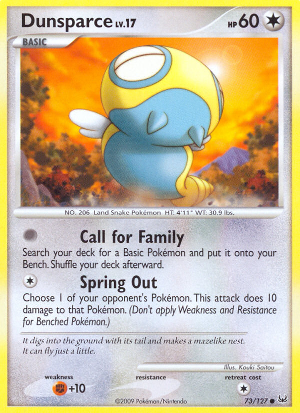Dunsparce card
