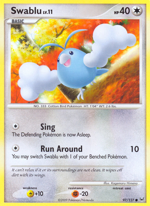 Swablu card