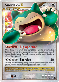 Snorlax LV.X