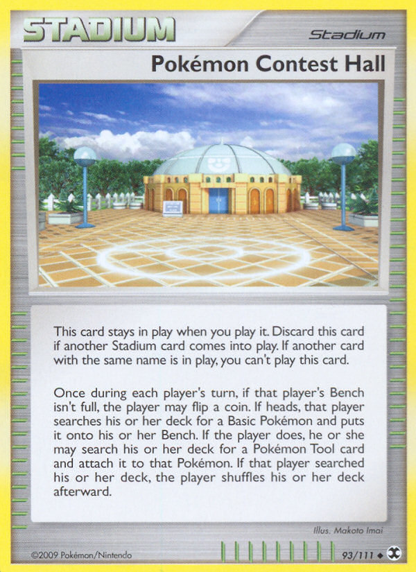 Pokémon Contest Hall card
