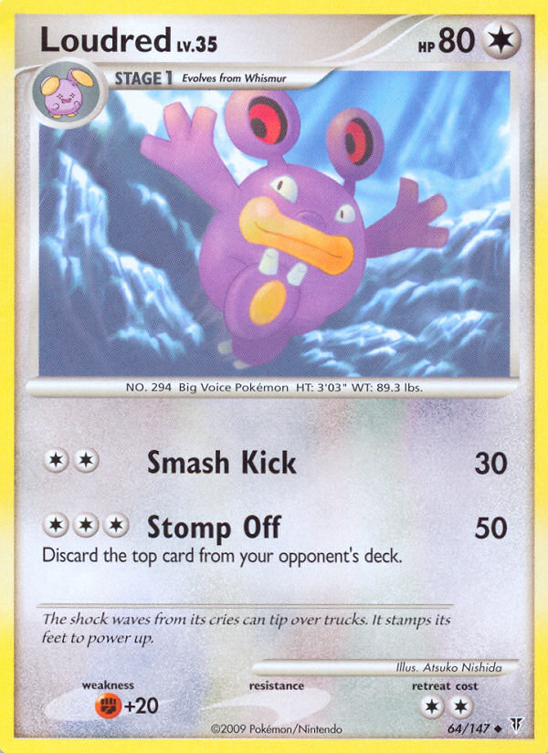 Loudred card