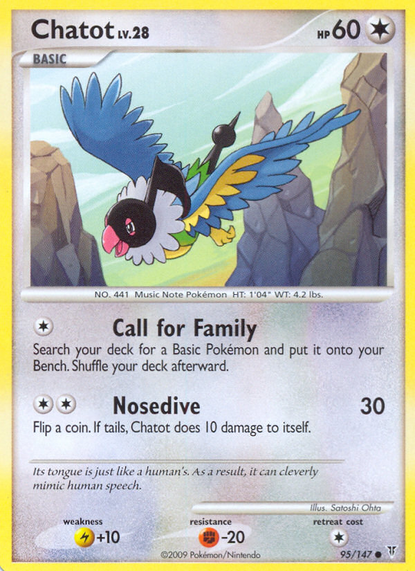 Chatot card