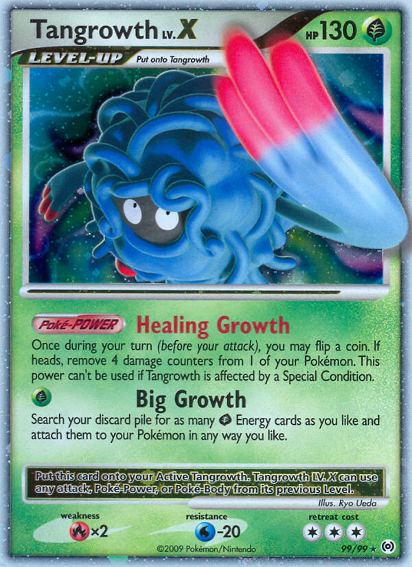 Tangrowth LV.X card