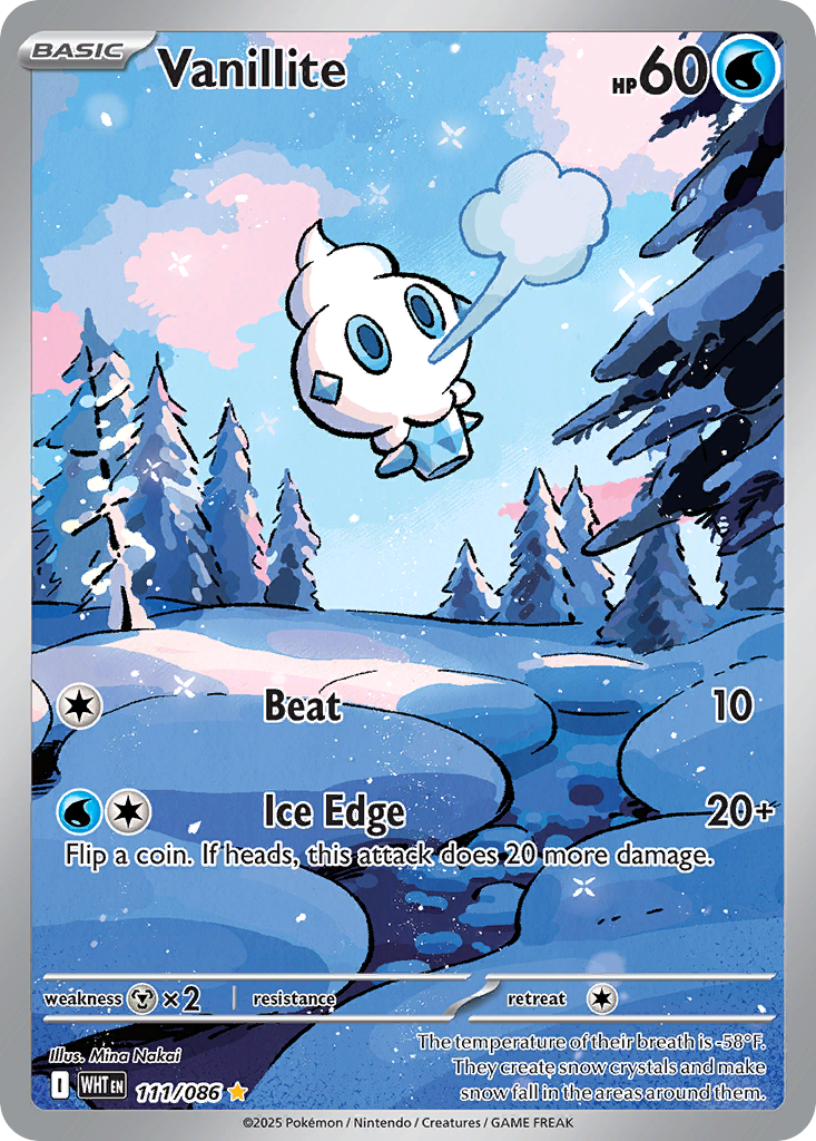 Vanillite card