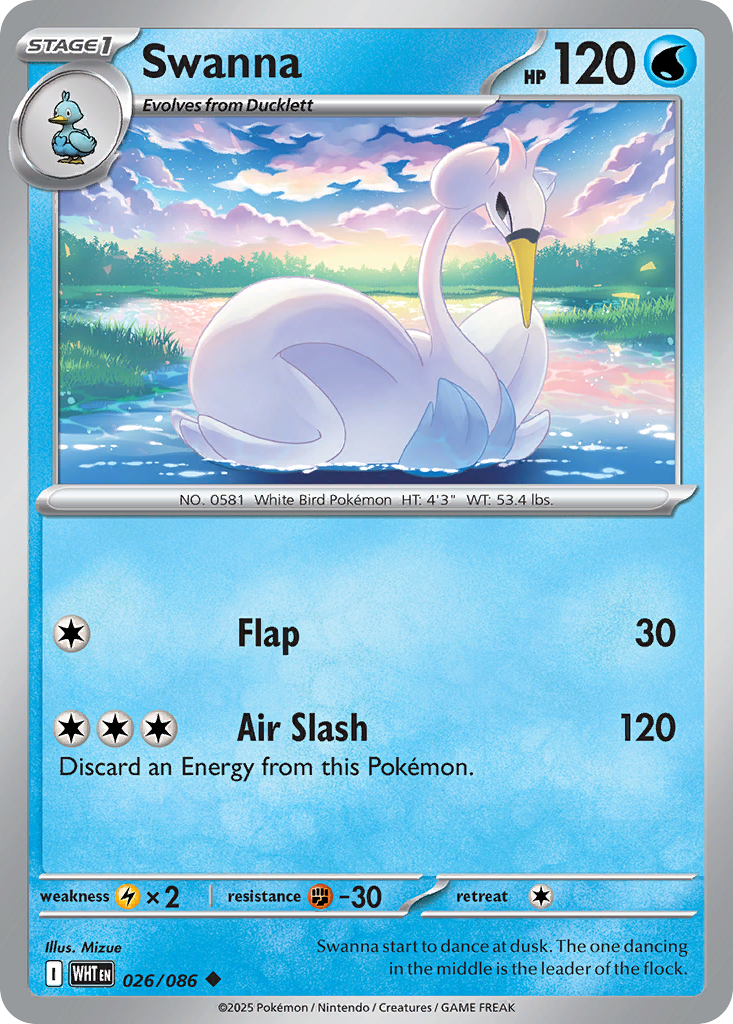 Swanna card