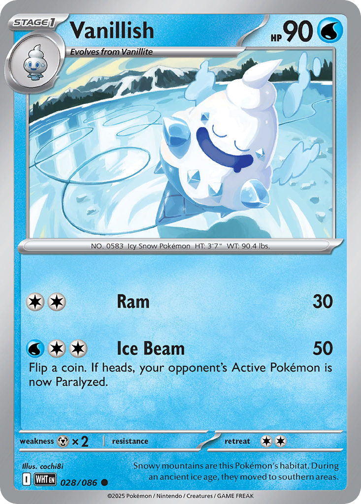 Vanillish card