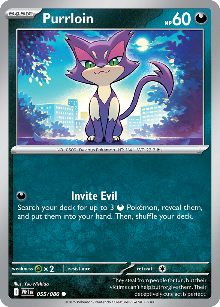 Purrloin card