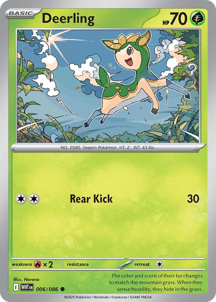 Deerling card