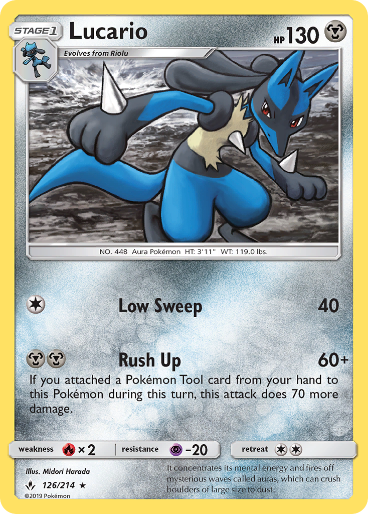 Lucario card