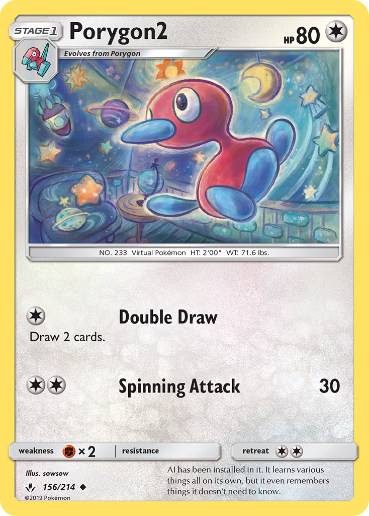 Porygon2 card