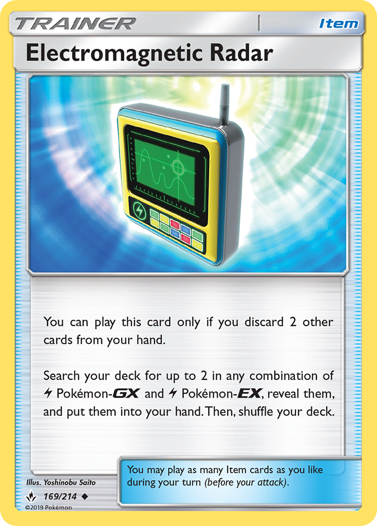 Electromagnetic Radar card