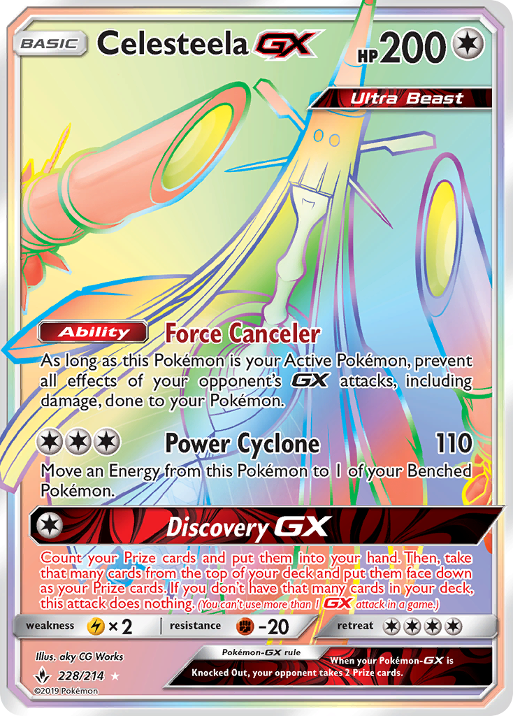 Celesteela-GX card