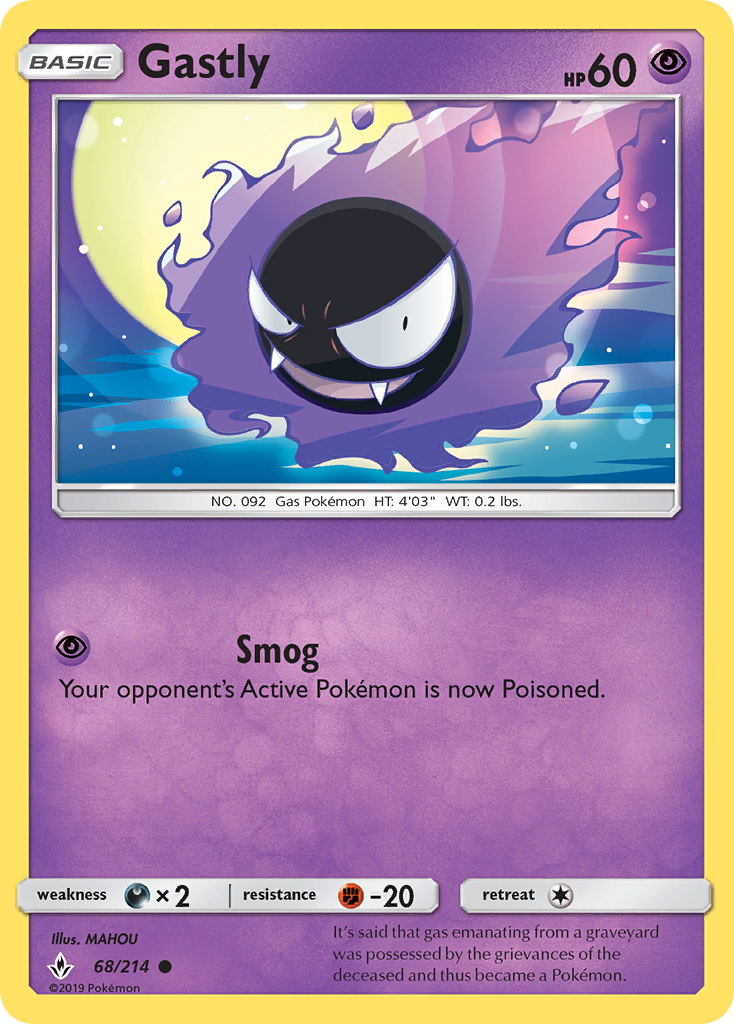Gastly card