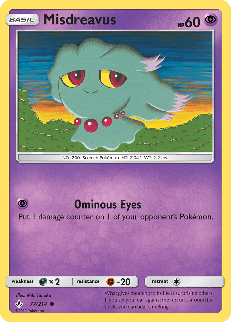 Misdreavus card
