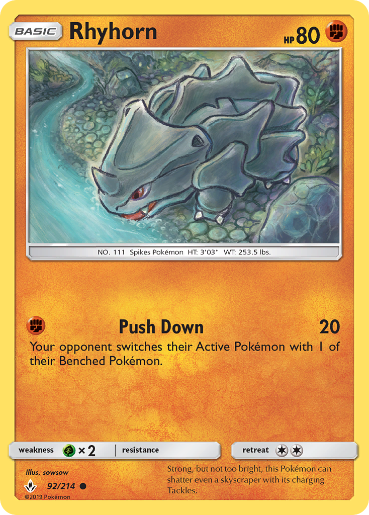 Rhyhorn card