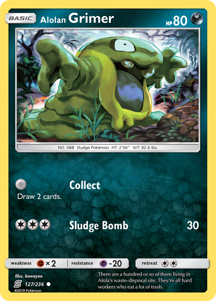Alolan Grimer card