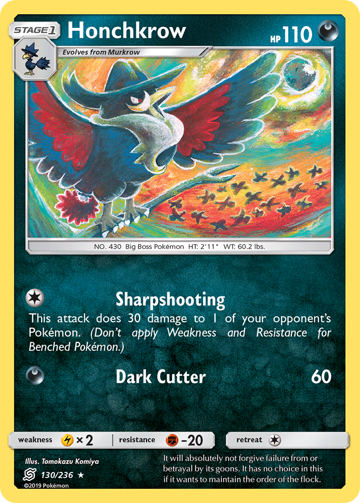Honchkrow card