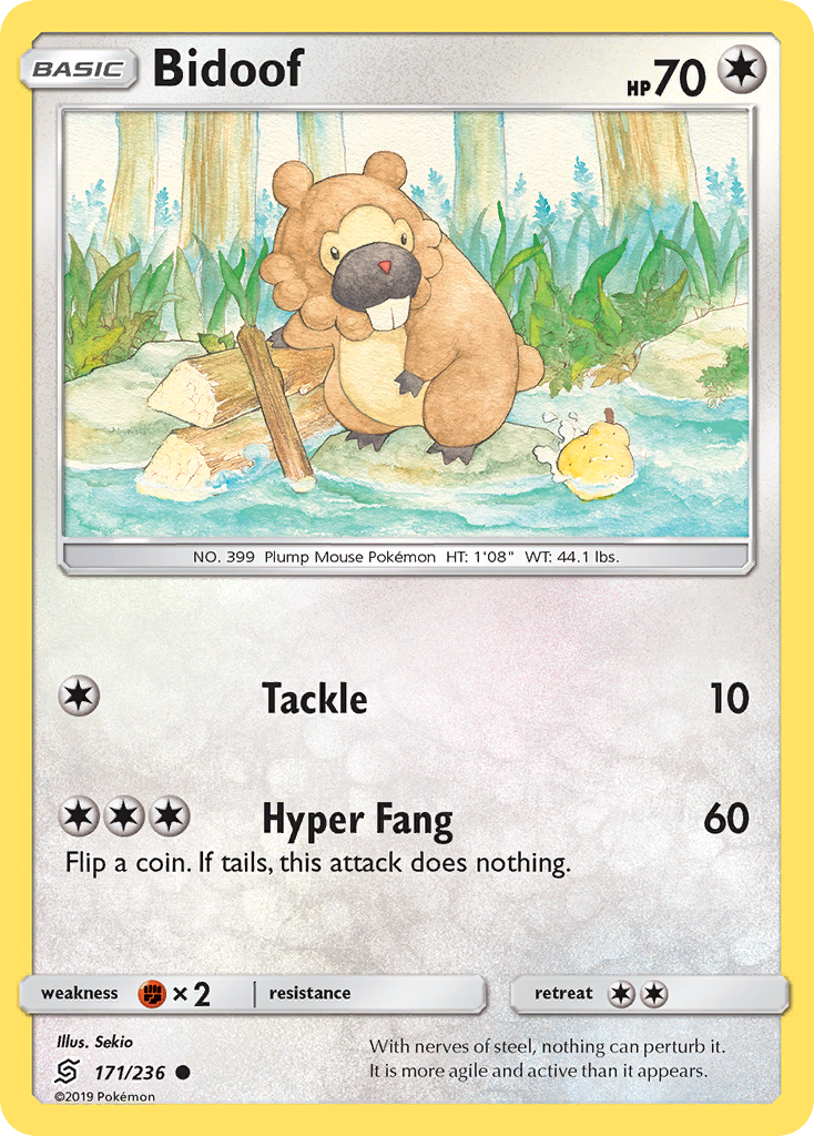 Bidoof card