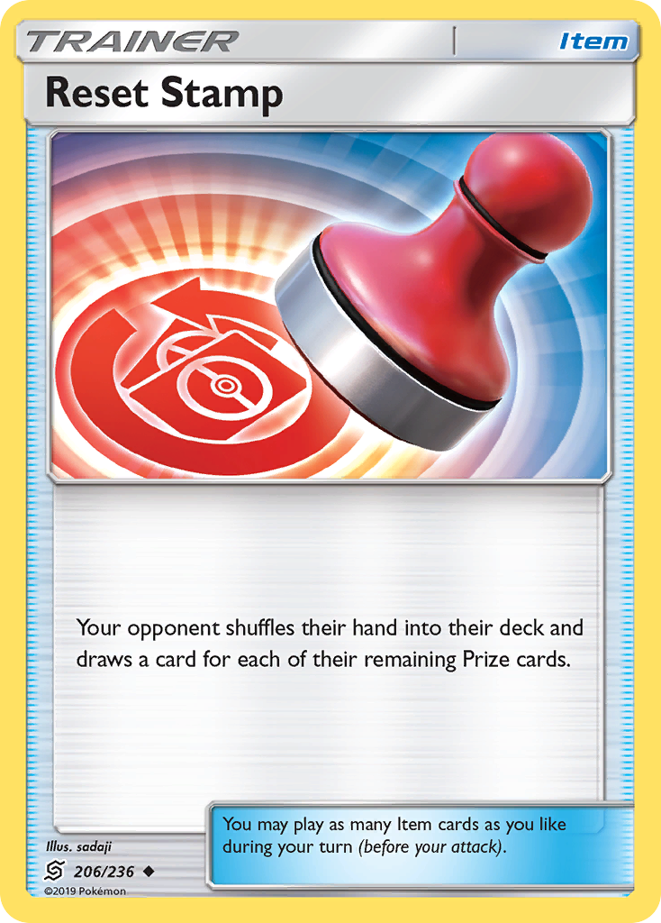 Reset Stamp card