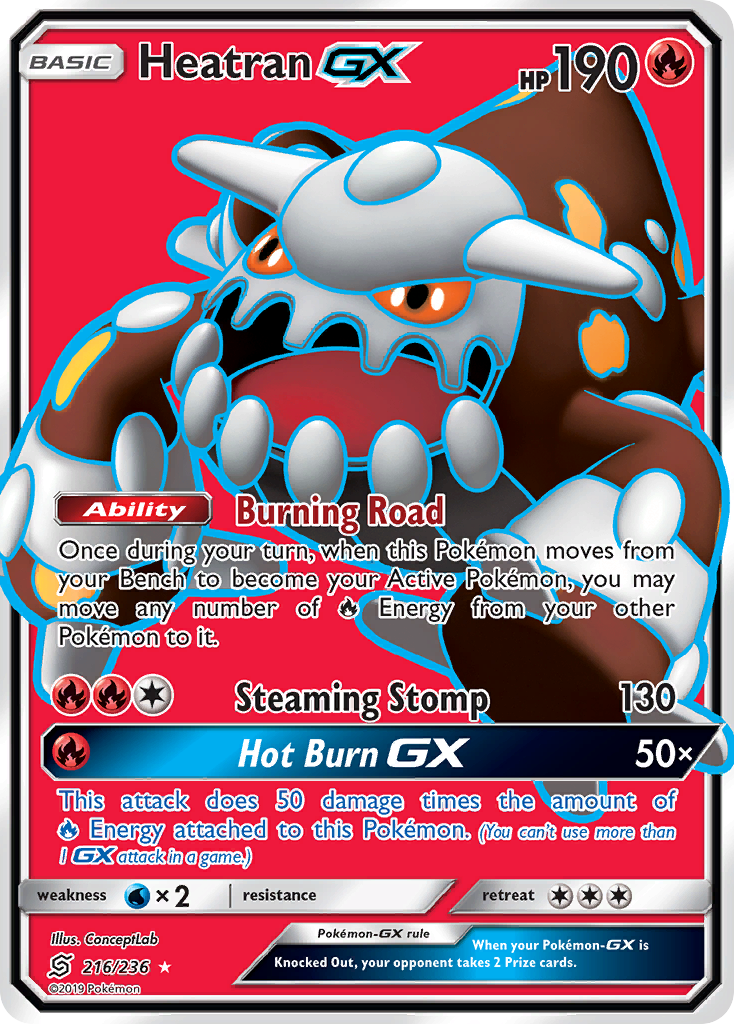 Heatran-GX card