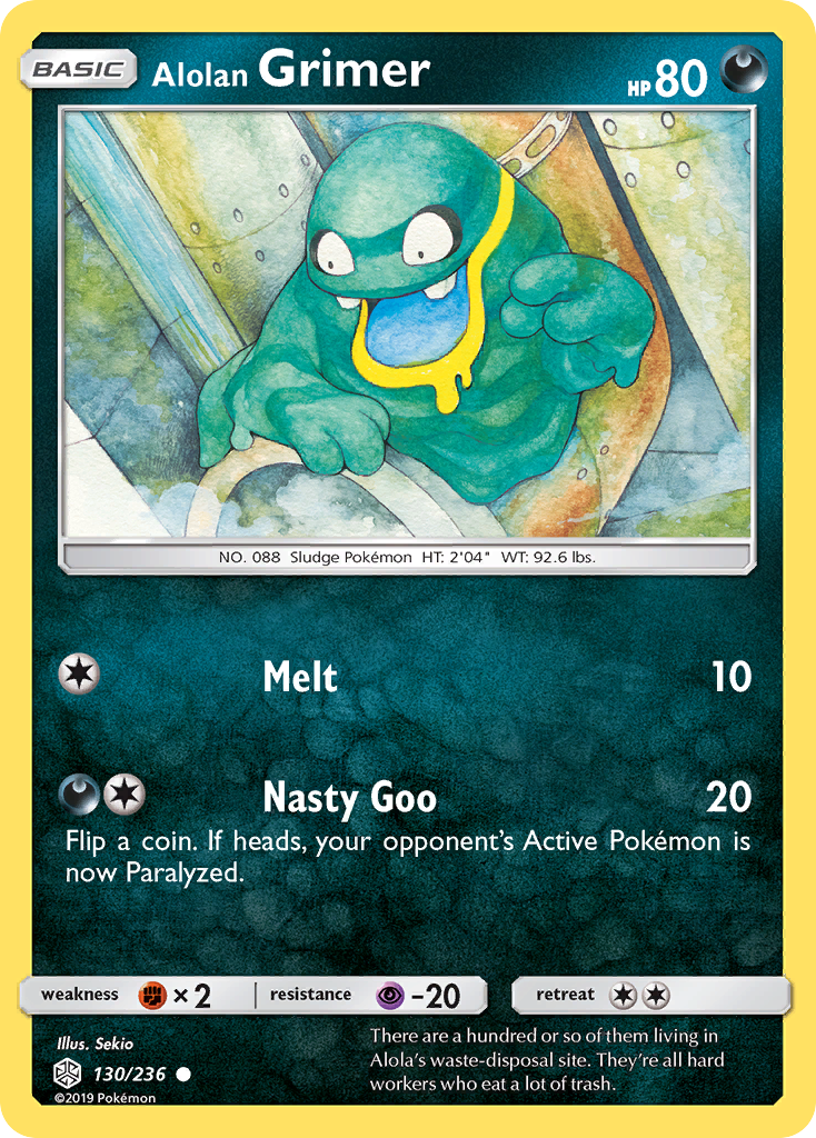 Alolan Grimer card