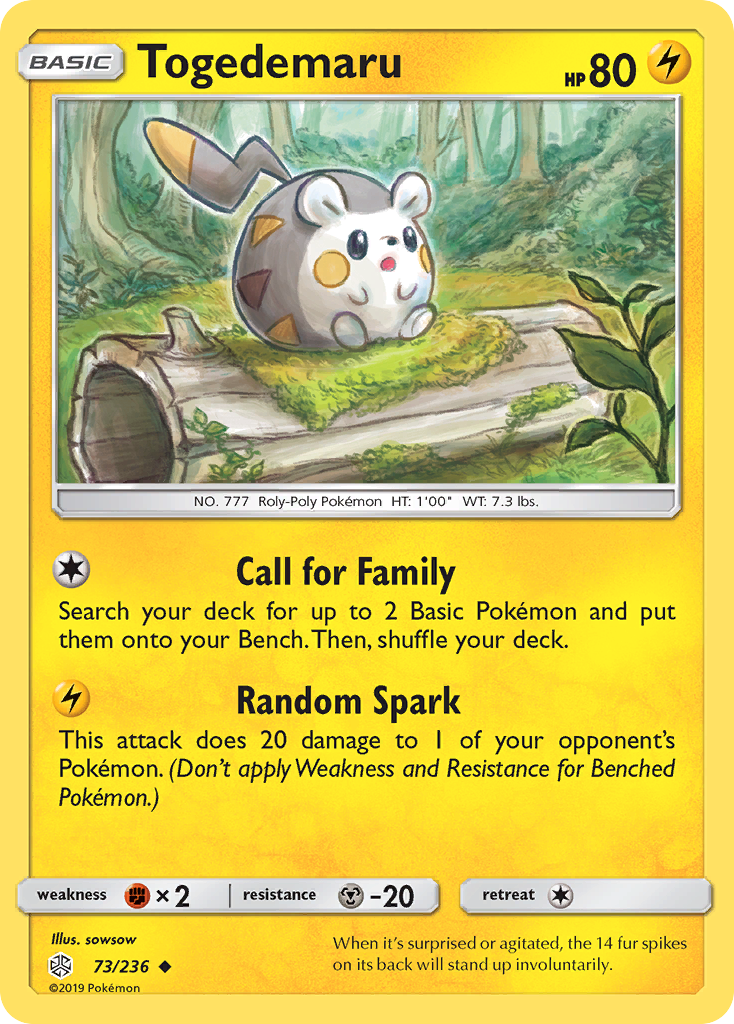 Togedemaru card