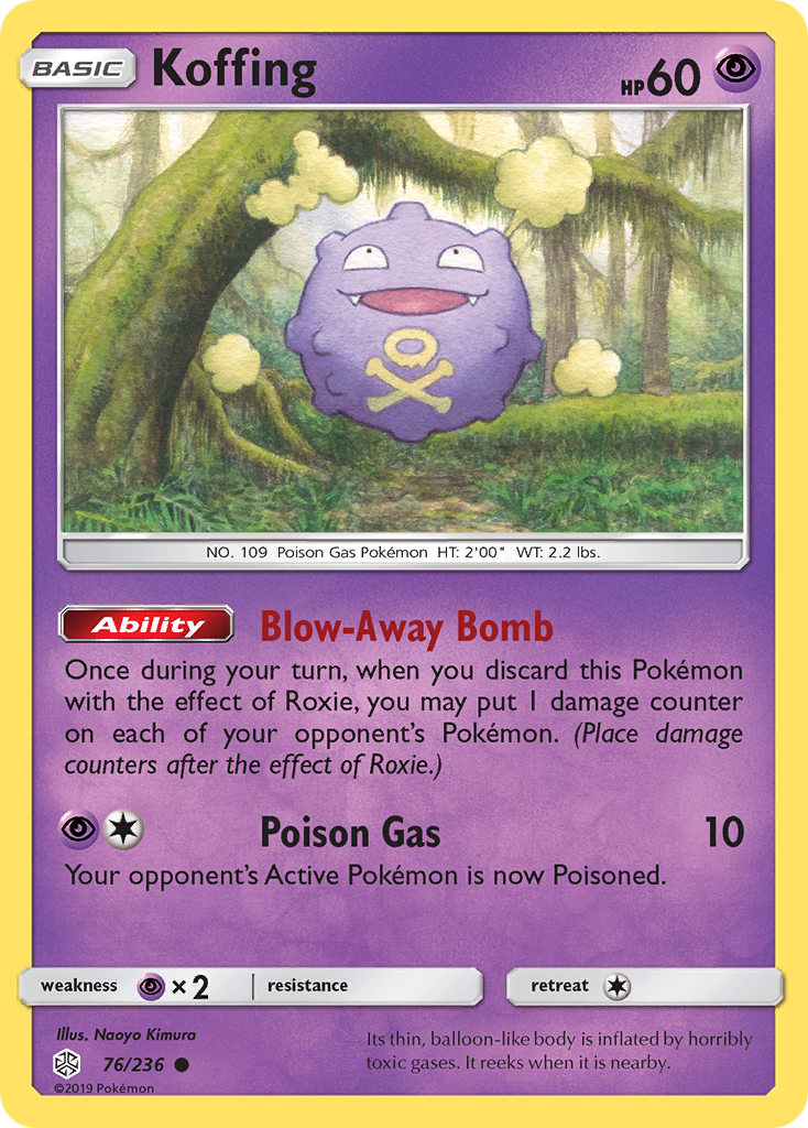 Koffing card