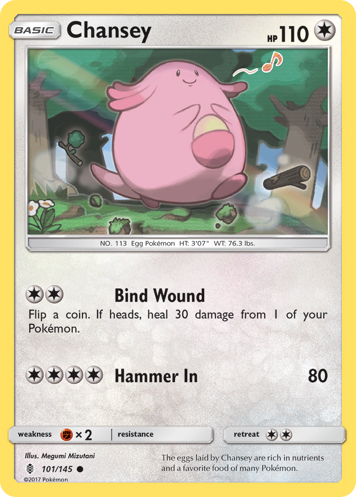 Chansey card