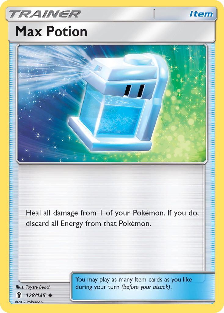 Max Potion card