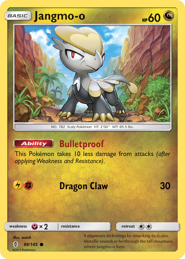 Jangmo-o card