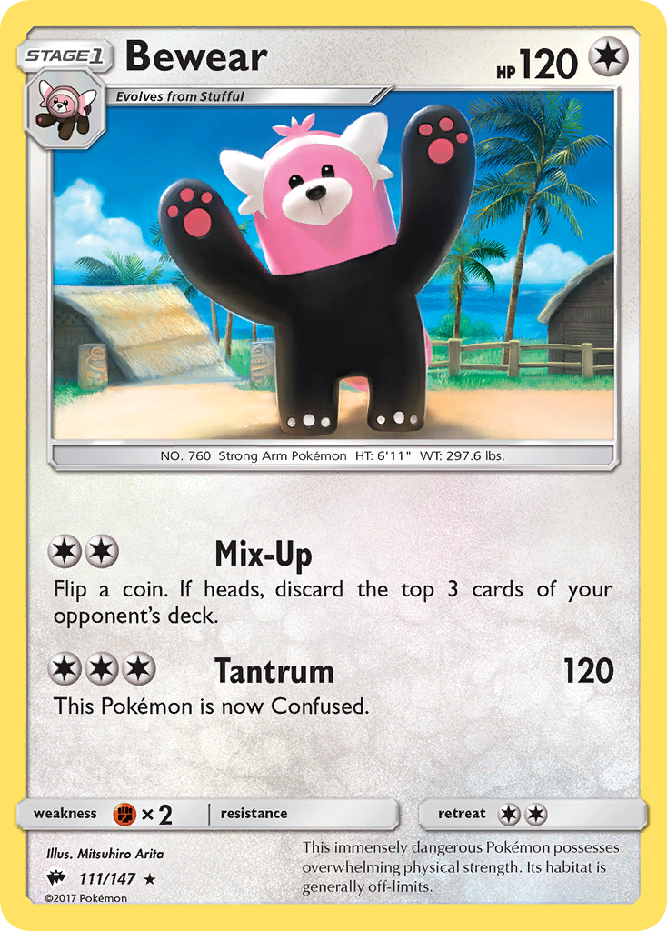 Bewear card