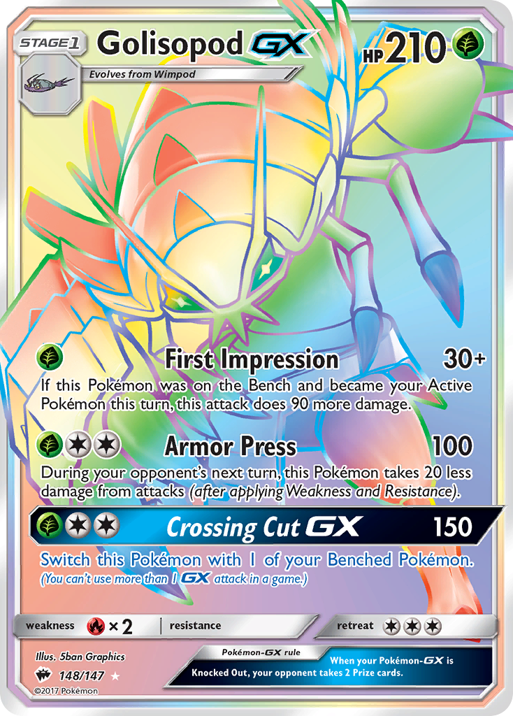Golisopod-GX card