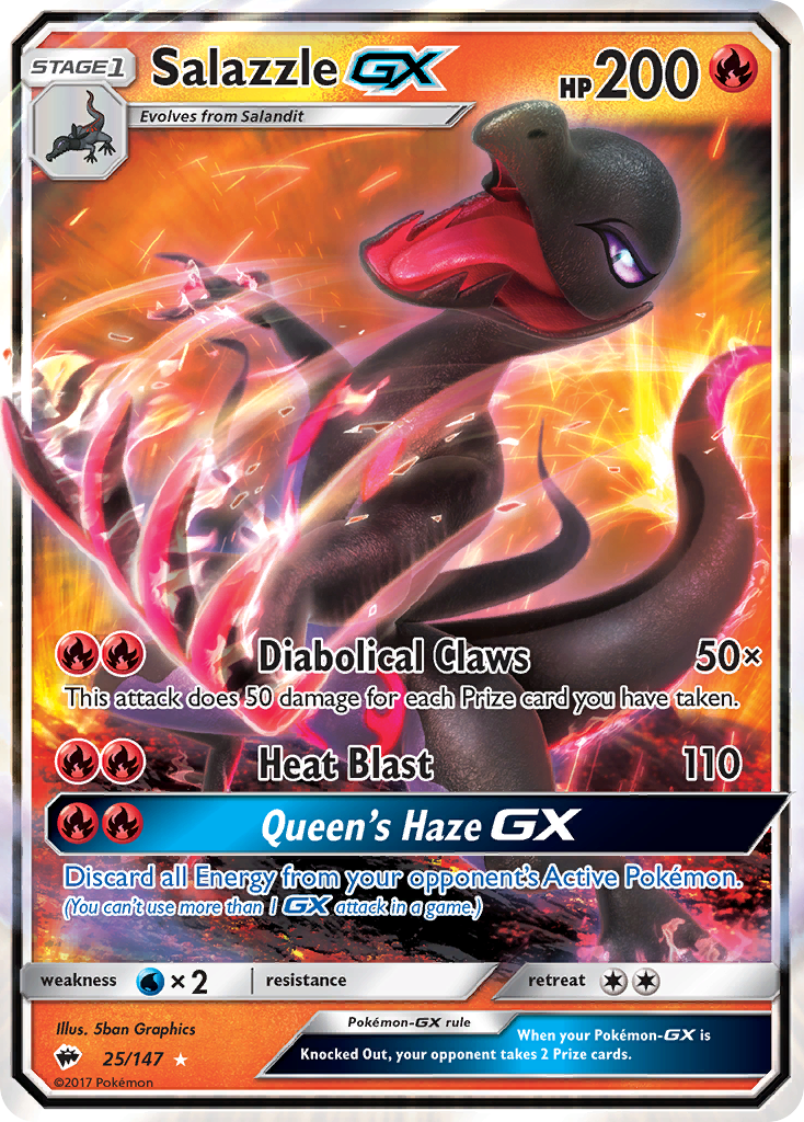 Salazzle-GX card