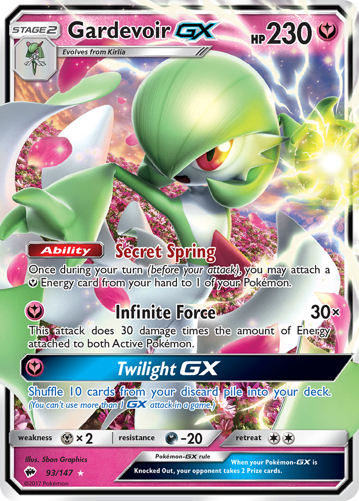 Gardevoir-GX card