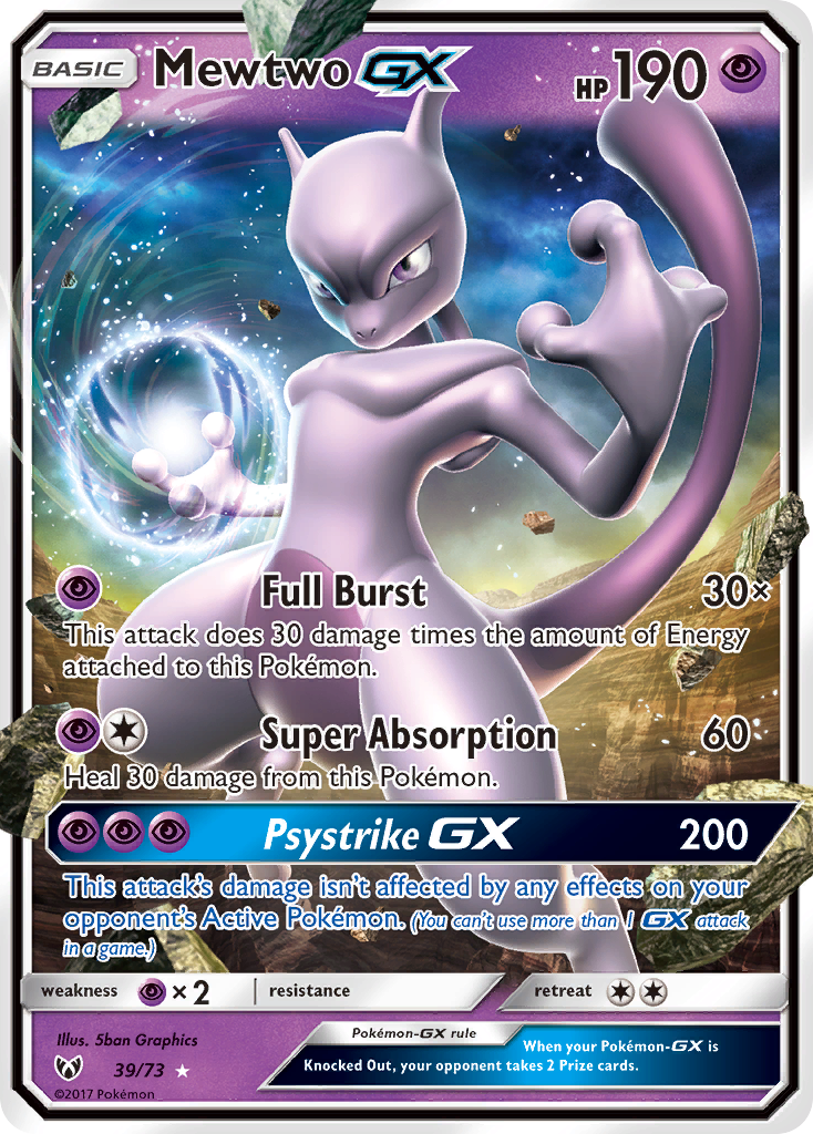Mewtwo-GX card