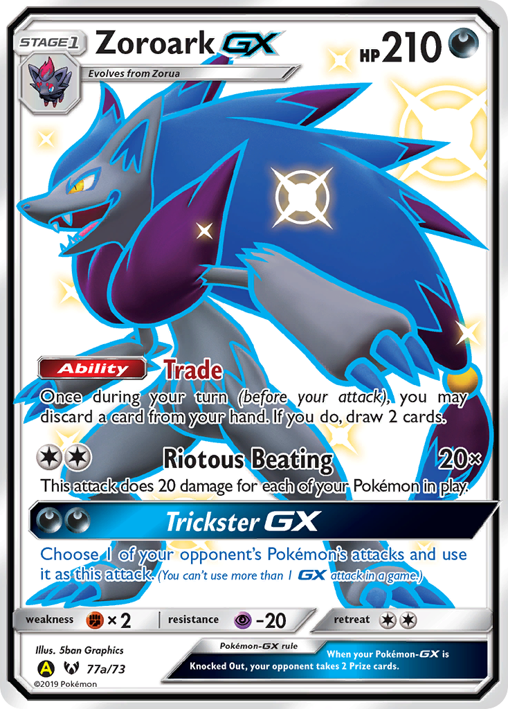 Zoroark-GX card