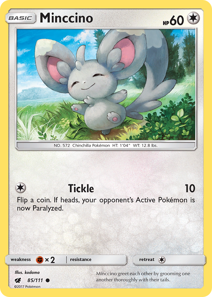 Minccino card