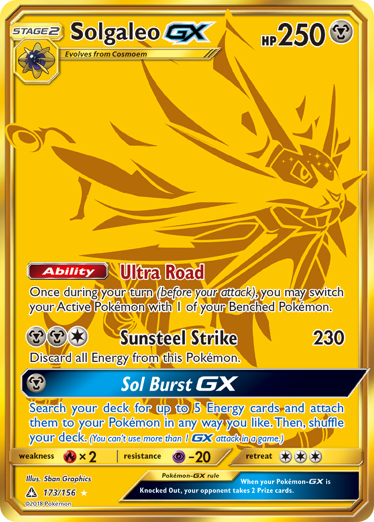 Solgaleo-GX card