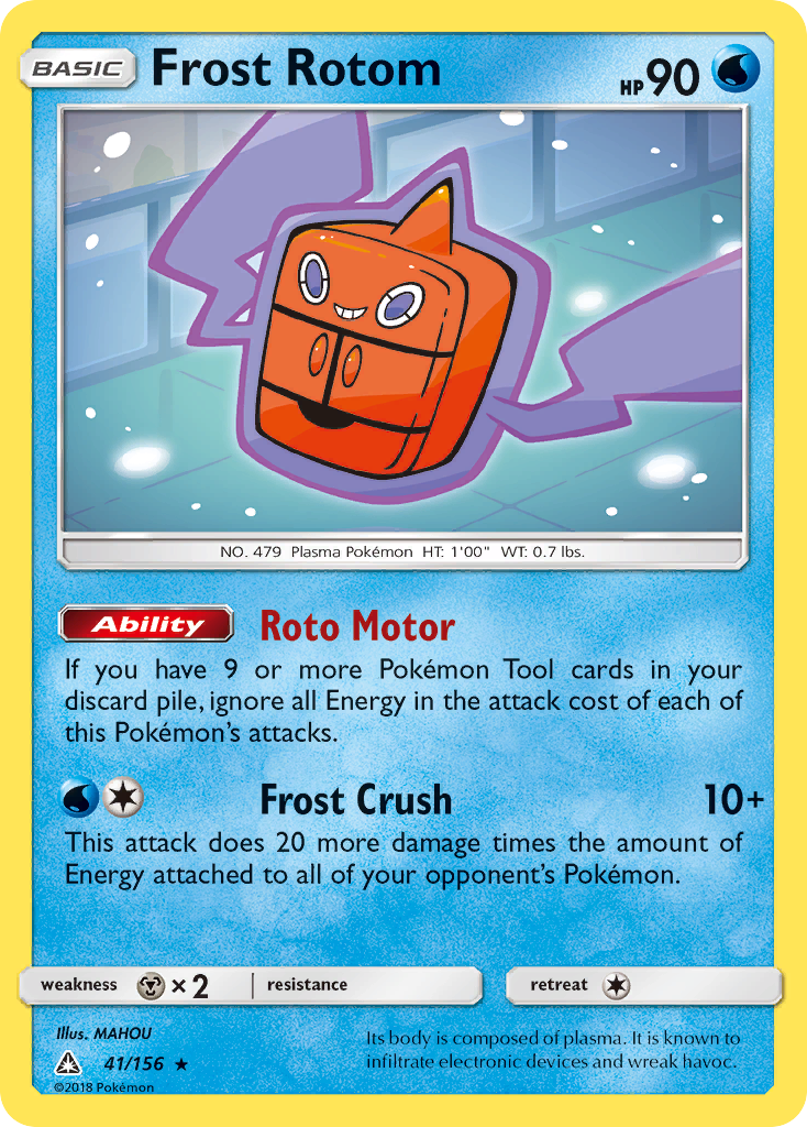 Frost Rotom card