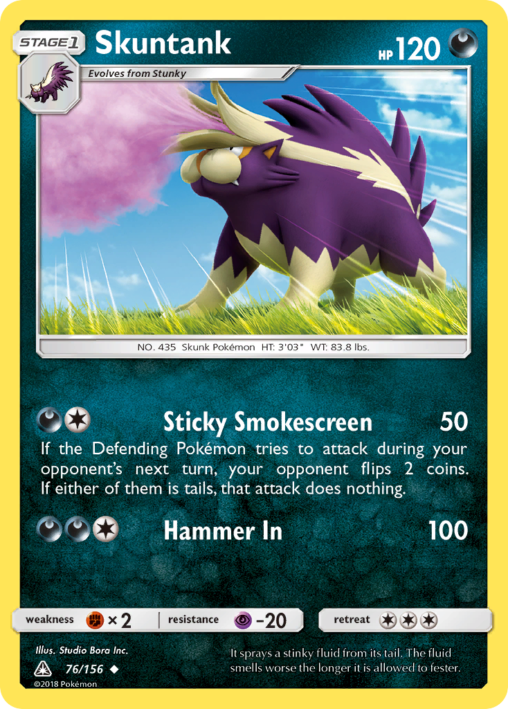 Skuntank card